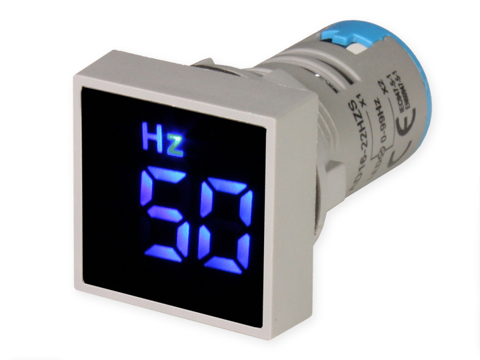 SWITCHTRONIX - Frecuencímetro Digital - 0 .. 90 Hz - Ø22 mm