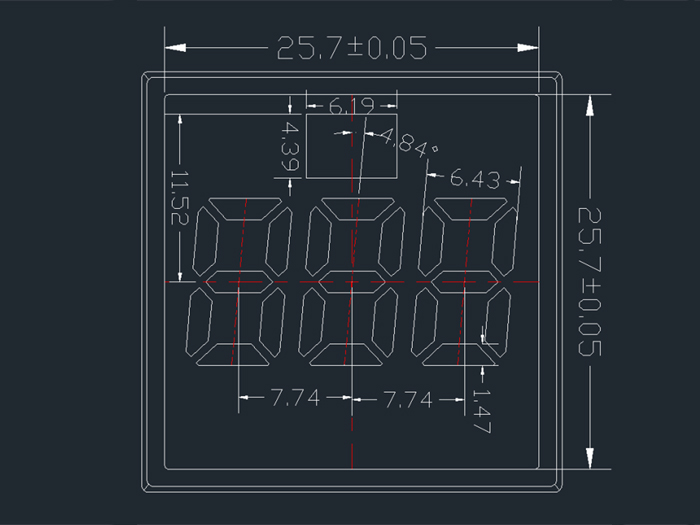 SWITCHTRONIX - Frecuencímetro Digital - 0 .. 90 Hz - Ø22 mm