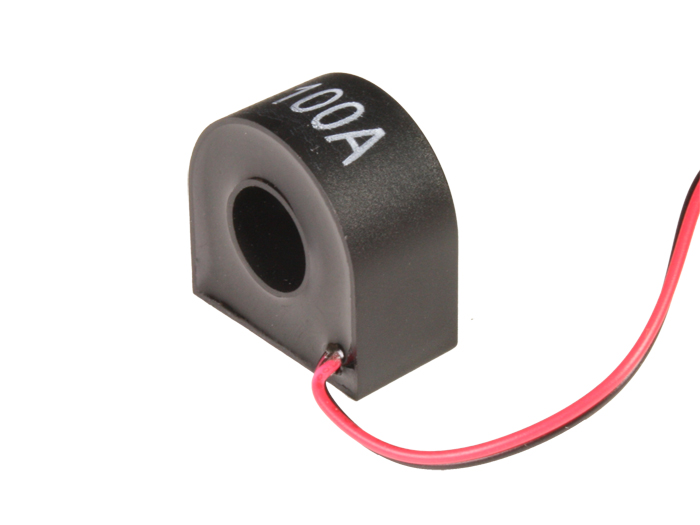 Voltímetro - Amperímetro Digital - 50 .. 450 Vca - 0 .. 100 Aca - Rojo - Ø22mm
