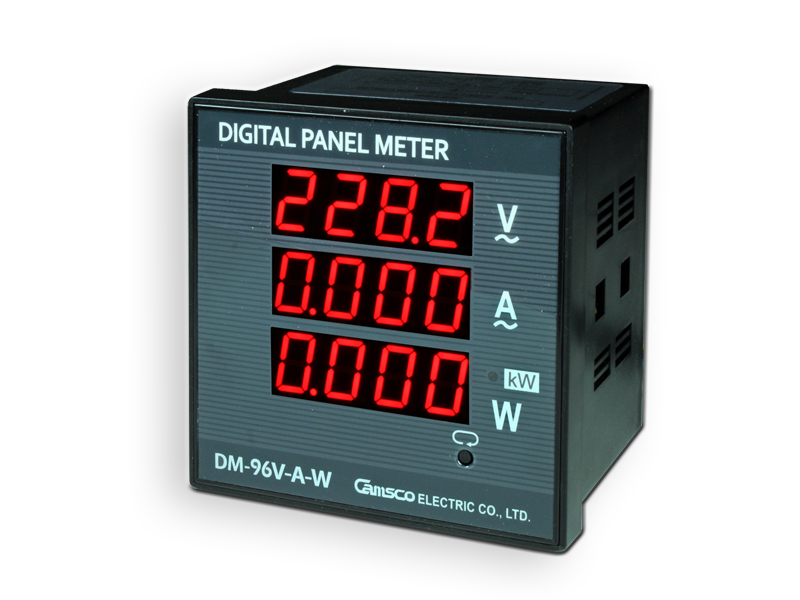 SWITCHTRONIX - Voltmètre - Amperemètre - Wattmètre Numérique de Tableau