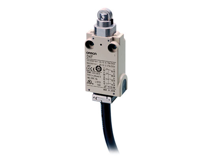 Omron D4F-302-1D - Final de Carrera (micro Switch) Grande Estanco con Pistón