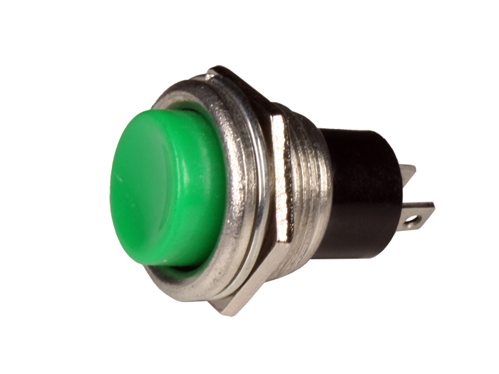 Botão de Pressão Painel - 1NF - Verde