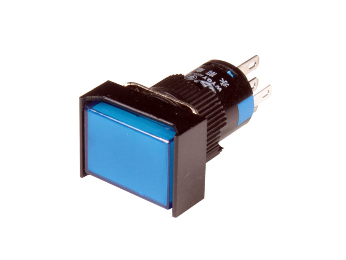 Serie 37 PanelMount Push Button Switch Interlocked 1NO + 1NC