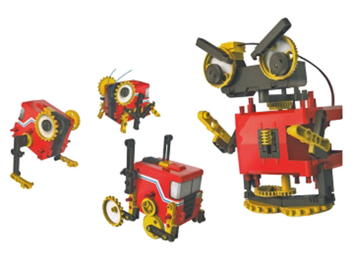 Cebek Robokit - 4 in 1 Motorized Robot Kit - C-9882