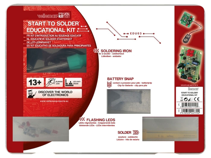 Kit - Educativo de Soldadura para Principiantes