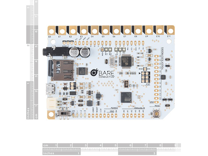 Bare Conductive - Arduino BARE CONDUCTIVE TOUCH Board - SKU-5013