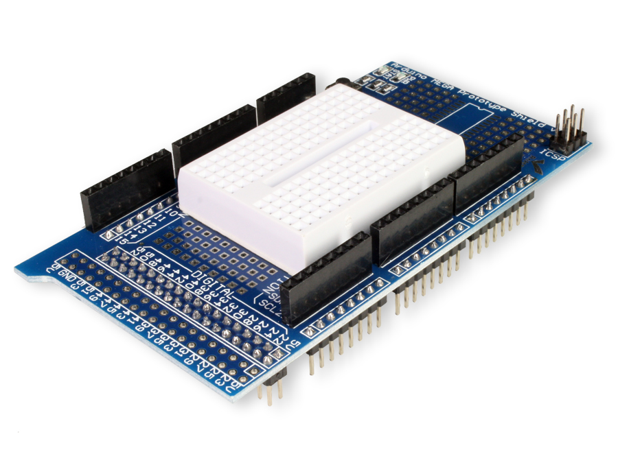 ARDUINO MEGA PROTOSHIELD - SHIELD CON PROTOBOARD