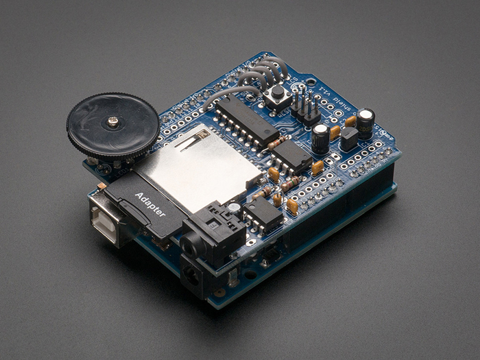 Arduino WAVE SHIELD V1.1 ADAFRUIT Board - 94