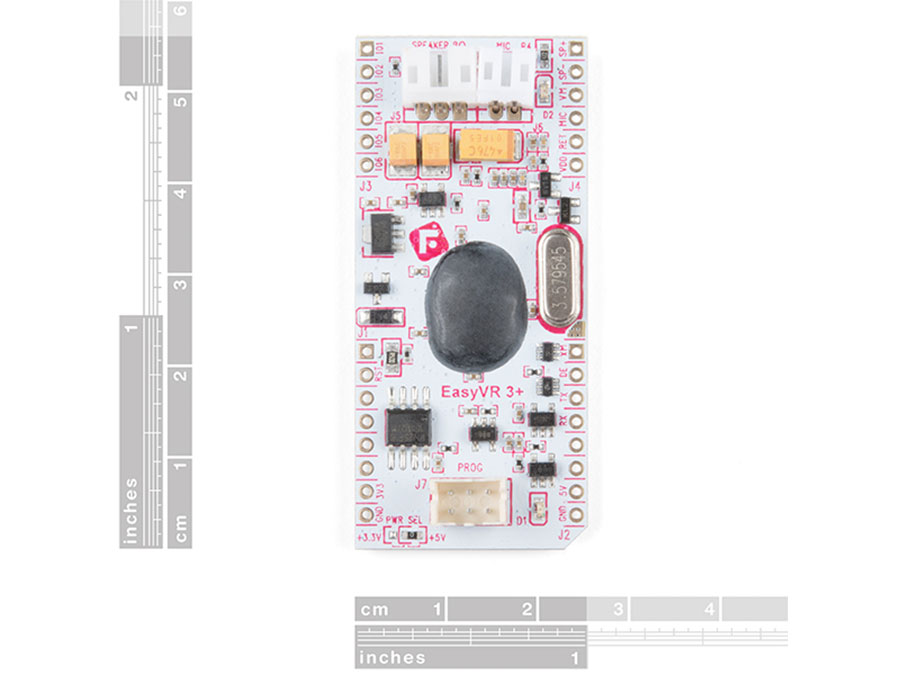 Sparkfun EasyVR 3 plus Shield - Arduino Shield - Reconhecimento de voz - COM-13316