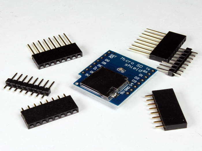 Wemos - D1 Mini WiFi ESP8266 conexión micro SD