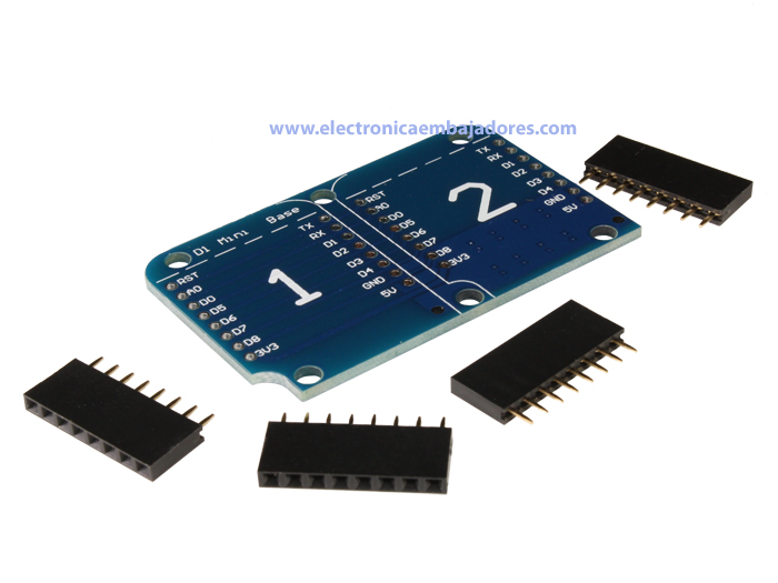 Wemos - Double Prototype D1 Mini Shield