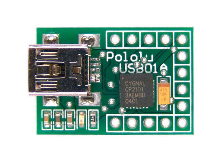 Pololu - miniUSB to Serial Adapter Module - 391
