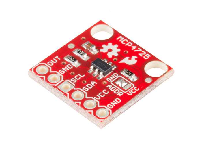 Sparkfun MCP4725 - Breakout Board - 12-Bit Digital Analog Converter DAC with I2C Interface - BOB-12918