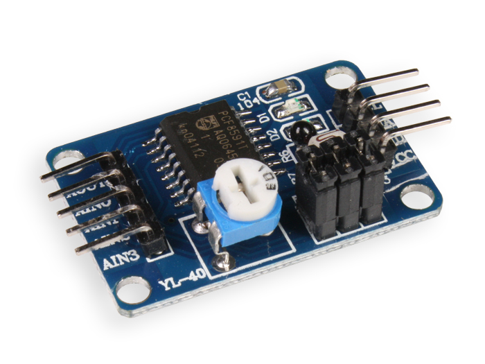 PCF8591 - Convertidor Analógico Digital Analógico ADC/DAC 8 Bit Interface  I2C