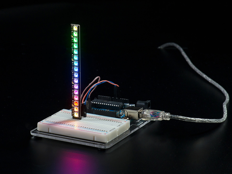 ☆ Custom Long Hanger LED Board 【数量限定】 Stick LED Display Module - 8 x WS2812 5050 RGB - 1426