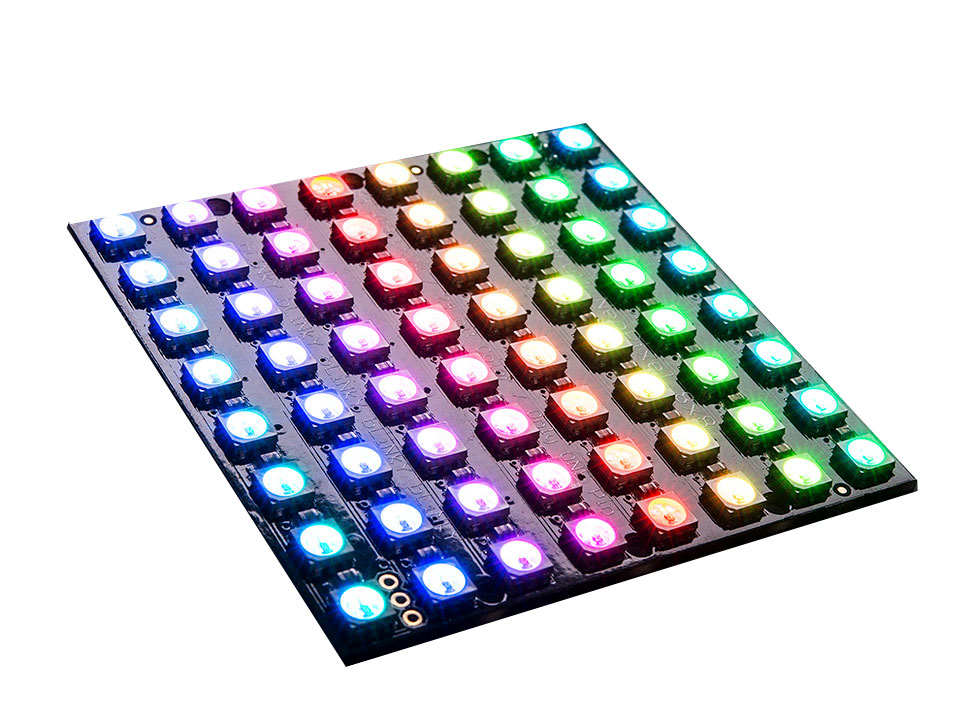 8 x 8 LED Matrix Display Module - 64 x WS2812 5050 RGB - 1487