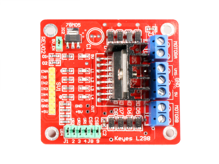 Contrôleur 2 Moteurs Pas à Pas avec L298 - 2,0 A