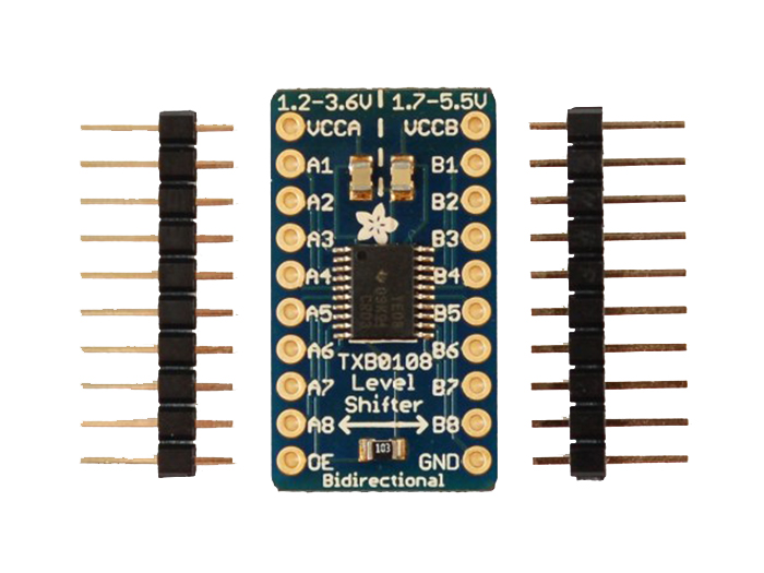 TXB0108 - Convertidor Niveles Lógicos 3,3 a 5 V - 8 Canales - 395