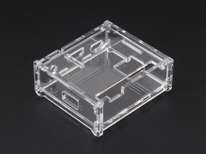 Caixa Raspberry Pi Trasparente Modelo A+ - PRT-11980