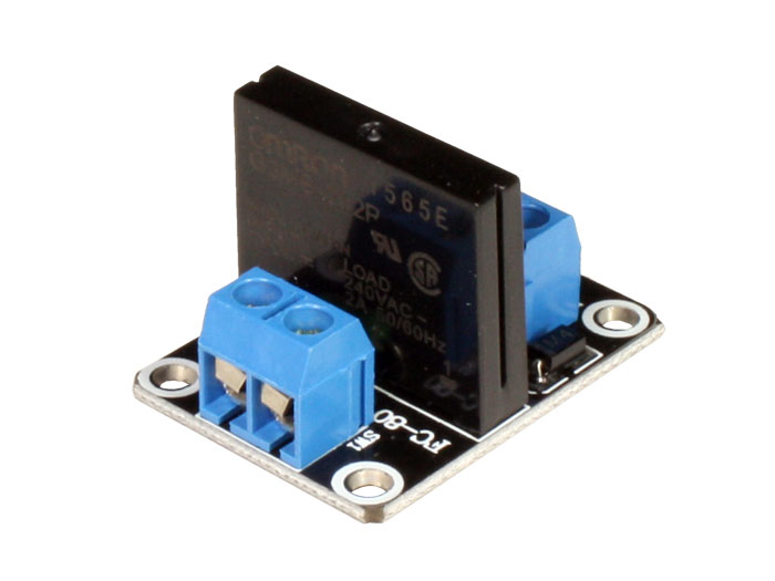 240 V - 2 A - 1 Channel Opto Isolated Solid State Relay Board - G3MB-202P
