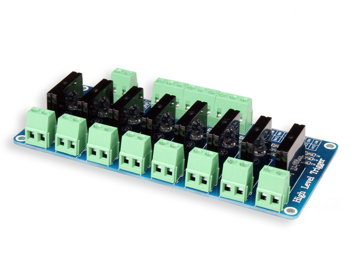 240 V - 2 A - 8 Channel Opto Isolated Solid State Relay Board - G3MB-202P