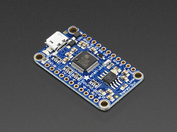 Adafruit - Module Son FX Audio - WAV-OGG TRIGGER - 2 Mb - 2342