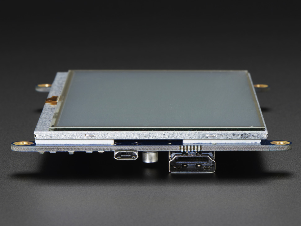 Adafruit 2260 - 800 x 482 px 5” TFT with Touch Screen - HDMI