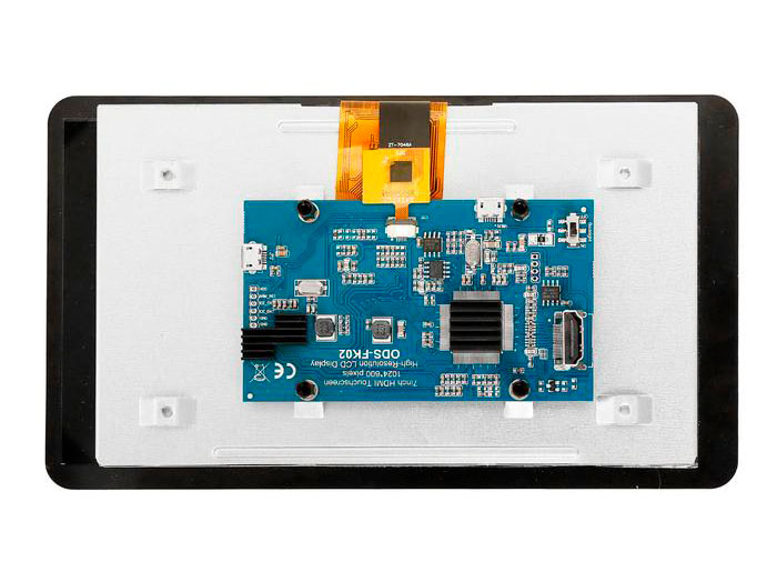 Affichage  TFT 7” - 1024 x 600 px - IPS HDMI