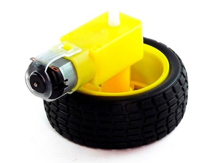 Micromoteur Réduction 3 .. 6 V - 48:1 - 90º