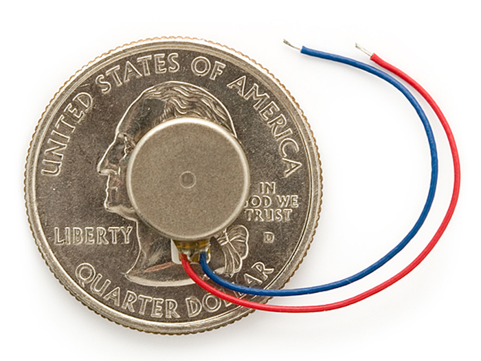 Micro-Moteur 3 V Vibreur 13,000 @ 3,000 rpm - ROB-08449