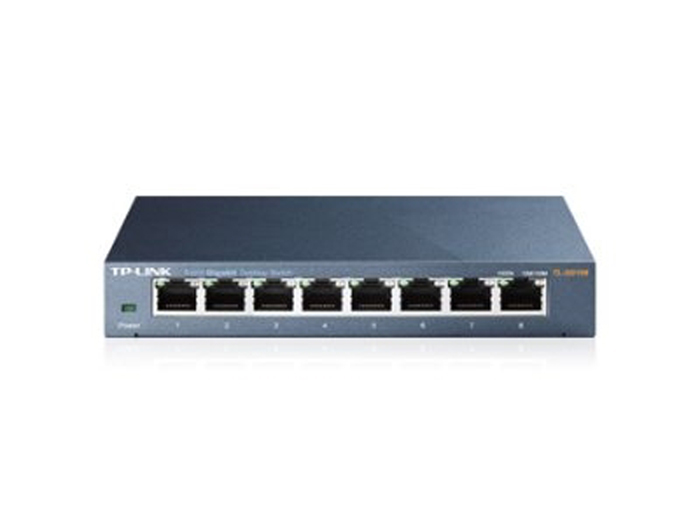TP-Link TL-SG108 - 8 Port Switch - 10/100/1000 Mbps