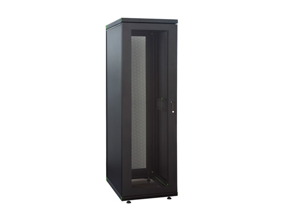 Retex Reto - Floor Mount Rack Enclosure Cabinet - 42U A600 F1000 - Mesh Doors - 32360442