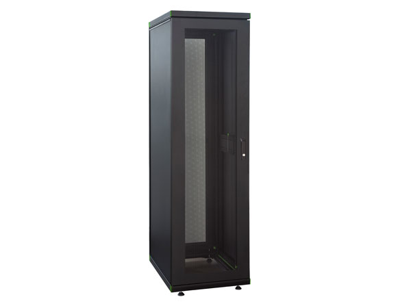 Retex Reto - Floor Mount Rack Enclosure Cabinet - 47U A600 F1000 - Mesh Doors - 32360447
