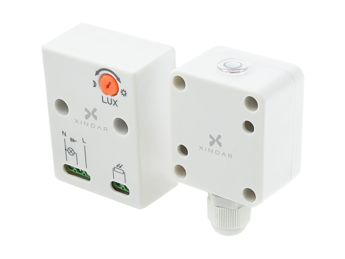Xindar Sekkyur-Sol-Split - Interrupteur Crepusculaire - Relais Photoélectrique 3300 W