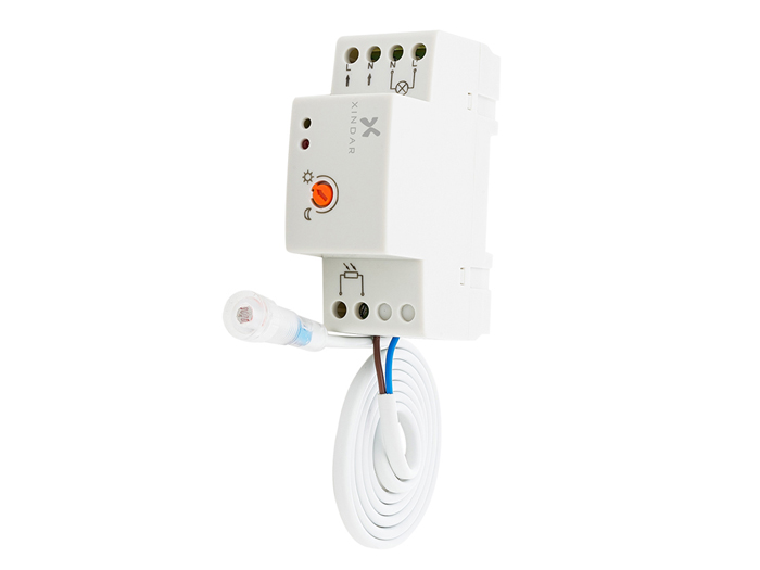 Xindar Sekkyur-Sol-Min - Interrupteur Crepusculaire - Relais Photoélectrique 4400 W