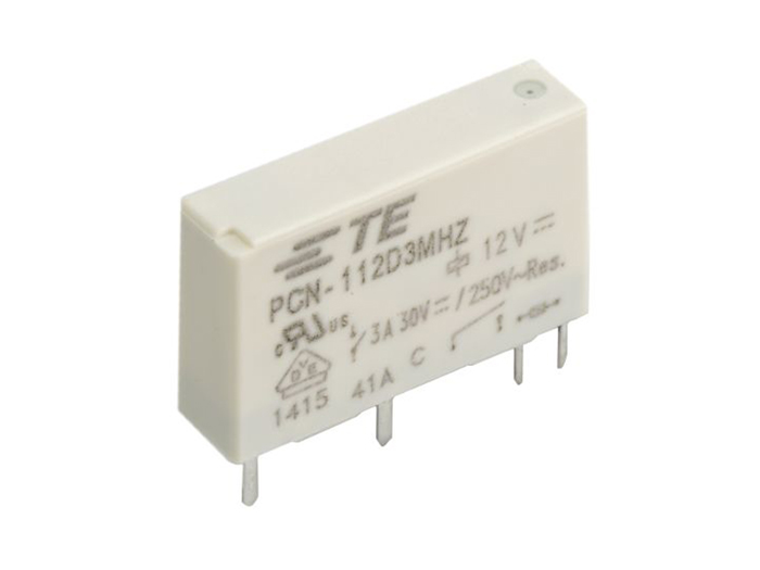 TE Connectivity PCN-112D3 Mhz - Relais Miniature 12 Vcc SPDT 1 CO 3 A