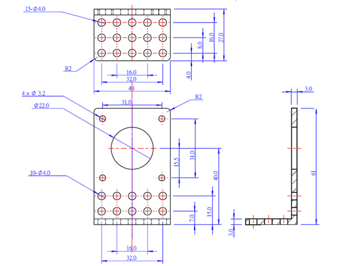 Makeblock NEMA 17 - Soporte Motor Paso a Paso - 62003