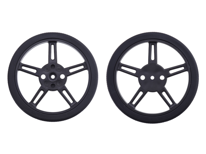 Par de Rodas 62 x 8 mm para FSR90 - 2819