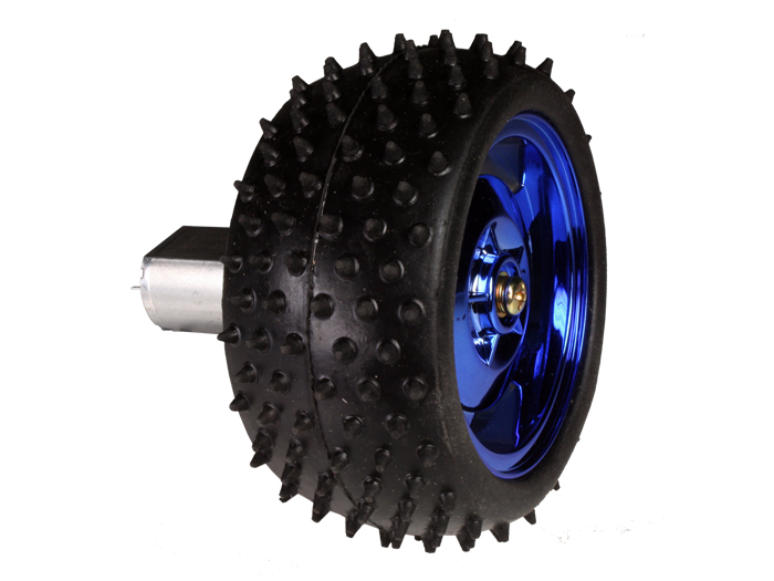 Roda todo-o-terreno 85 mm 4WD - 2WD - Prata