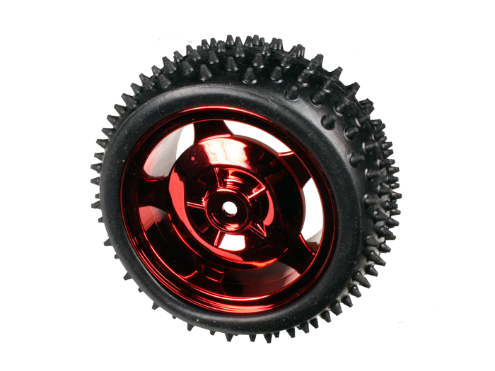 85 mm 4 WD - 2 WD off-road wheel - Red