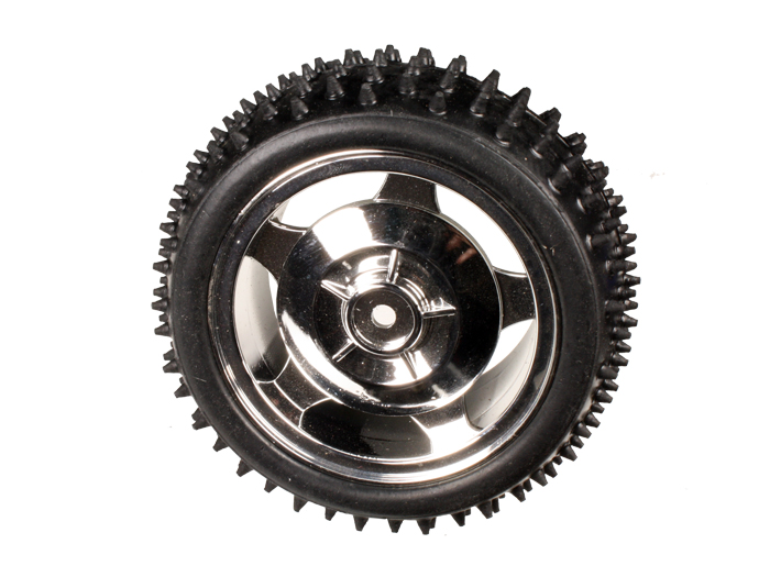 Roda todo-o-terreno 85 mm 4WD - 2WD - Prata