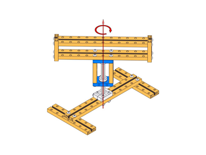 Makeblock - Support avec Roulement 8 mm - 87303