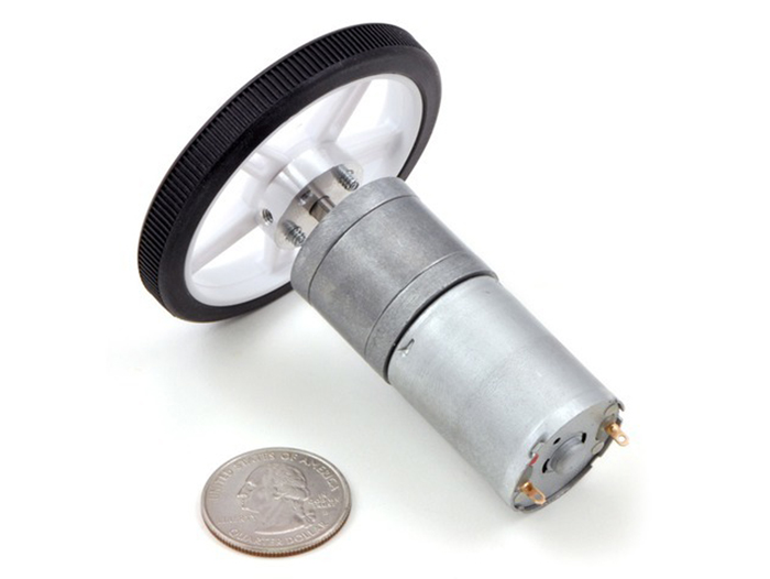 Pololu - Paire de Moyeux pour Axe Moteur - 4 mm - 1081