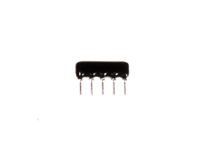 SIL Resistor NetworK and array 4+1 common 10 KOhms