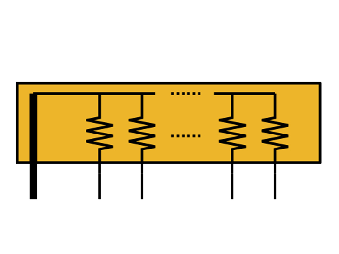9x1K 2% SIL10-9 1K Widerstands-Netzw.100 St Arrays 100ppm 1/8W 1K 10pol. 9x1K 2% SIL10-9 1K Widerstands-Netzw.100 St Arrays 100ppm 1/8W 1K 10pol.