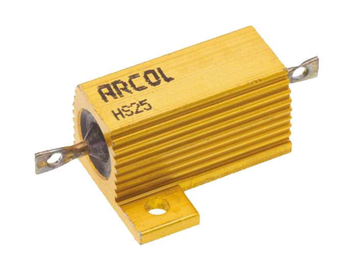 Resistencia Bobinada Metálica Axial 25 W - 4,7Ohmios - HS25-4R7J
