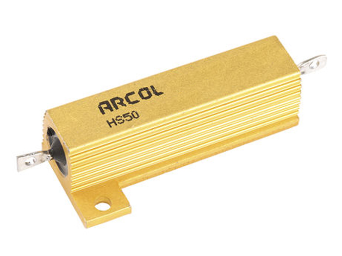 Resistencia Bobinada Metálica Axial 50 W - 5,6 Ohmios - HS50-5R6J