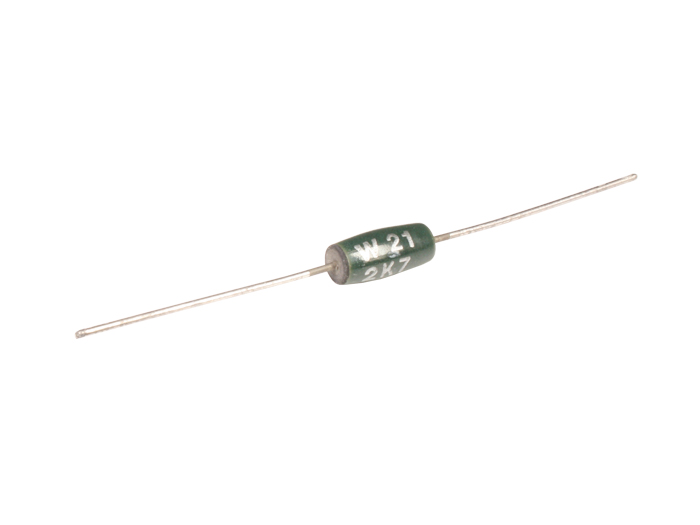 Vitrified Wire-Wound Resistor Axial 3 W - 2.7 KOhms
