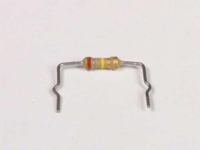 Resistencia Película de Carbón ¼ W - 180K Ohmios