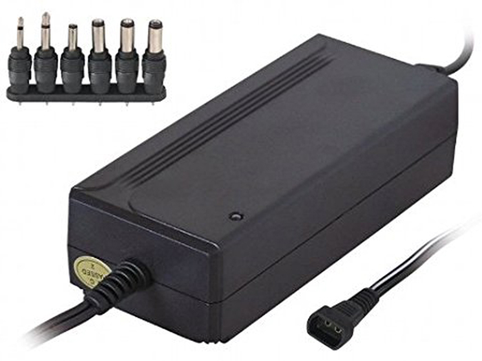Compact Wall-Mount Switch-Mode Power Supply Adapter 5 .. 15 V - 3000 mA